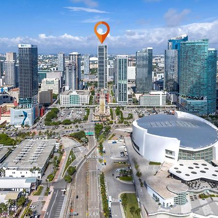 Modern 1Br Apartment With Breathtaking Views Heart Of Downtown マイアミ エクステリア 写真