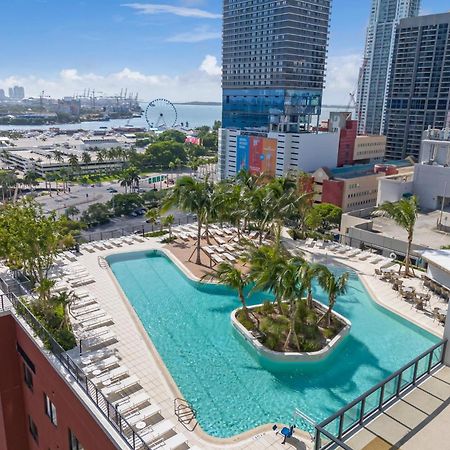 Modern 1Br Apartment With Breathtaking Views Heart Of Downtown マイアミ エクステリア 写真