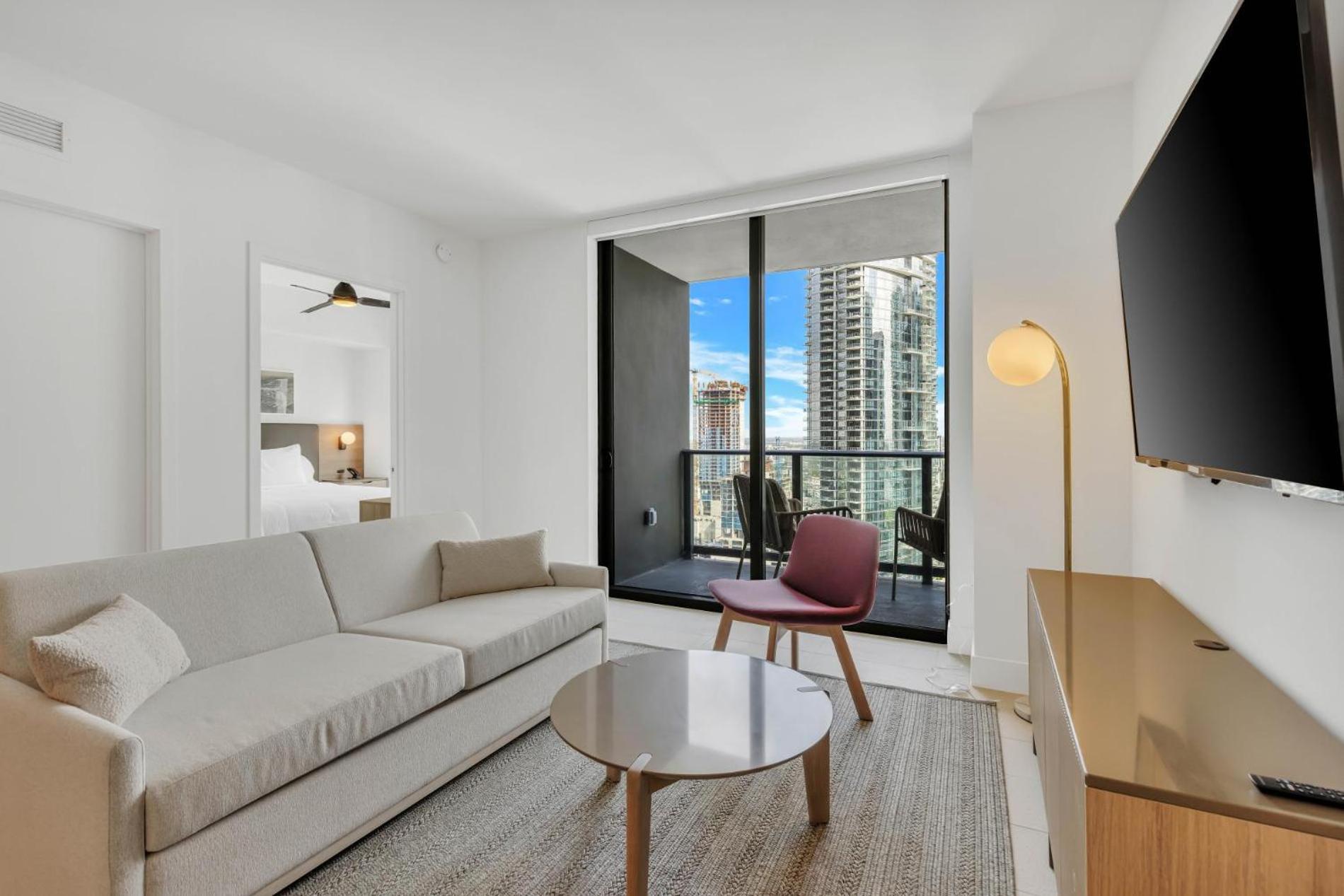 Modern 1Br Apartment With Breathtaking Views Heart Of Downtown マイアミ エクステリア 写真